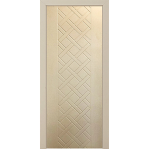 Porte intérieure en PVC MDF de conception moderne, couleur personnalisée, OEM, polymère de haute qualité, fabricant vietnamien, appartement, sous-sol, surface finie - Product Image 5