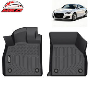 Fits <b>For</b> Audi TT/TTS 2016-2023 Floor Mats TPE <b>Carpets</b> All Season Custom Boot Liner 3D Molded Waterproof - Product Image 1