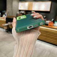 Étui de téléphone transparent mat antichoc de luxe avec impression personnalisée couleur bonbon pour S26 S26 Plus S26 Ultra S26 Edge