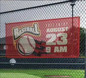 Obral besar spanduk jala cetak Logo kustom bendera promosi bentuk kain & spanduk - Product Image 6