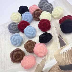 <span class=keywords><strong>2025</strong></span> Mới Đầy Đủ Shank Bao Phủ Nhựa Rose Flower Nút Cho Quần Áo Phụ Kiện May Mặc - Product Image 1