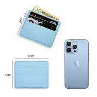 Dompet kulit PU Multi kartu, dompet Bisnis Multi kartu, kulit PU, kapasitas besar, dompet koin kecil dan indah Logo kustom