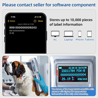 Microchip Reader Pet Microchip Scanner con pantalla OLED Pet Chip ID Scanner EMID Microchips para gestión de animales
