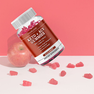 Permen Keto ACV untuk Dewasa, Suplemen <span class=keywords><strong>Diet</strong></span> Penurun Berat Badan dengan Dukungan Kesehatan Pencernaan dan Manfaat Mengecilkan Pinggang - Product Image 2