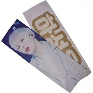 High Quality Customized Towel Double Side Printing Suede Cheering Kpop Concert Slogan <b>Banner</b> - Product Image 2