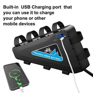 72V 30Ah Driehoekige E-bike Batterij, Volledige Bescherming Balancerende BMS Waterdichte Harde Koffer Lange Levensduur voor Mountain E-bike - Product Image 3