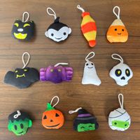 Ensemble de porte-clés populaires en peluche animale de 7 cm, rembourrage en coton PP, 30 petits modèles d'animaux, y compris lapin, tigre, lion, pour les 14 ans et plus