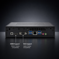 Mini PC au prix d'usine, Intel Core i5 i7, ordinateur de bureau professionnel, 8 Go 16 Go, support VESA, Windows 11, pour bureau, école, laboratoire
