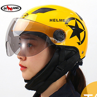 Demi-casque de moto pour femme, prix d'usine