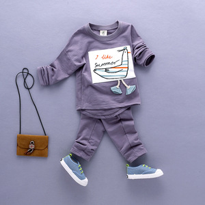 Ensemble de vêtements pour enfants en gros, nouveau style, haut et pantalon pour garçon - Product Image 3