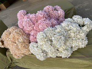 CM-TH623 Flor Artificial de Buena Calidad, Hortensia Blanca Individual al por Mayor para Floristerí<span class=keywords><strong>a</strong></span> - Product Image 5