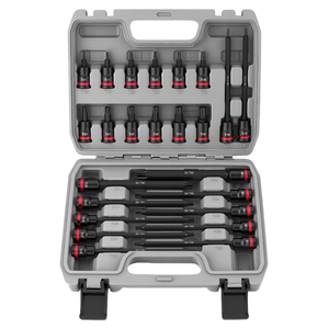 Wholesale KHC Hi-Spec VKT4189 24pc T10-T60 3/8 Drive Metric Hex Impact <b>Socket</b> Set OEM Wrench Torx Bits Alloy Steel DIY Auto - Product Image 1