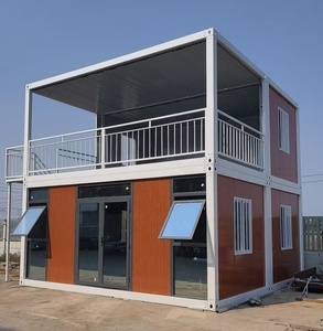 Maisons préfabriquées modulaires tendance, maisons modulaires compactes, logements en conteneurs en kit, hôtels, immeubles de bureaux, écoles, cuisines, écologiques - Product Image 6