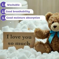250g de rembourrage en fibres de polyester de qualité supérieure pour animaux en peluche, jouets, décorations nuageuses, rembourrage de coussin doux