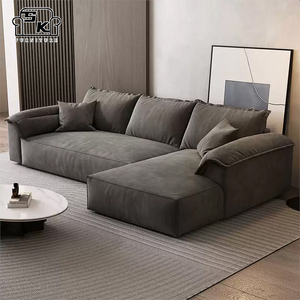 Canapé Baxter au design moderne et luxueux, modèle Oreille d'Éléphant, meubles de salon design, multicolores, rangée droite - Product Image 2