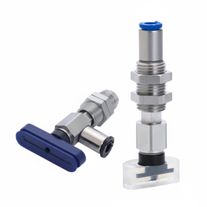 Aspiradoras industriales PISCO Tipo ovalado VPD5 * 20-6E-6B Almohadilla de vacío - Product Image 1