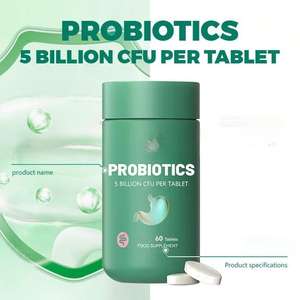 Probiotik Serat Makanan Non-enzim Khusus Dewasa Qingqing Lintas Negara 60 Tablet Meningkatkan Imunitas OEM Buatan Cina - Product Image 2