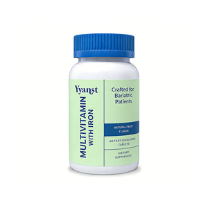 Complément alimentaire multivitaminé bariatrique de haute qualité à marque privée, à dissolution rapide, pour soutenir l'absorption du fer, en comprimés. - Product Image 1