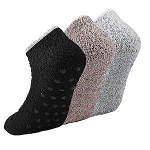 Non Slip Yoga <b>Socks</b> Pilates <b>Socks</b> With <b>Grips</b> Hospital No Show <b>Socks</b> for Women and Men - Product Image 2