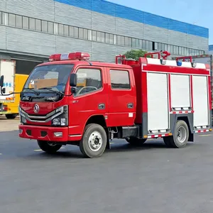 Camión de Bomberos Dongfeng Dolika de Alto Rendimiento con Tanque de Agua de 2500L 4X2, Bomba de Alta Presión y Monitor - Product Image 1