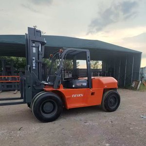 Montacargas Diésel de 10 Toneladas, Precio de Fábrica, Potente, Rendimiento Confiable, Duradero, Marca Heli, Usado, para Terreno Accidentado, Mástil de Dos Etapas - Product Image 3