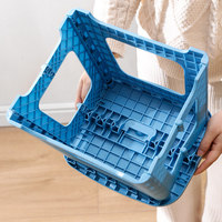 Tabouret pliant en plastique, petit tabouret portable, chaise de pêche moderne pour adulte, petit banc de train, ottoman