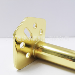 Zinc Alloy Conical Furniture <b>Leg</b> Black Heavy Duty <b>Sofa</b> Support Industrial Design Living Room Use - Product Image 2