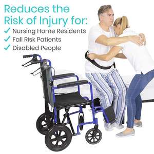 Vinylgait Patient Belt Quick Release Metal Buckle Long Strap Gait Transfer Safety Band Aid Walking Assist Rehabilitation Therapy - Product Image 5