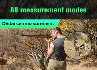 Télémètre laser de chasse camouflage haute précision 1000m INORM ODM d'usine, optique 6X, 905nm, verrouillage de drapeau, vibration, rechargeable