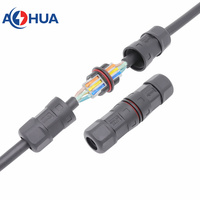Conector Impermeable Tipo L M25 para Iluminación LED Industrial y Equipos de Energía para Exteriores