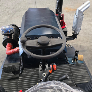 Crawler Type Driving Rotary Tiller Diesel Powered 25/35HP Agricultural Mini Crawler Tractor <b>Cultivator</b> with Euro 5 certification - Product Image 4