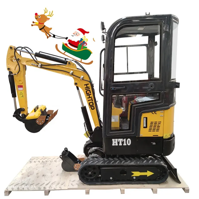 FREE SHIPPING mini excavator CE/EPA/EURO 5 China wholesale compact mini digger excavator 1 ton price with hammer for sale