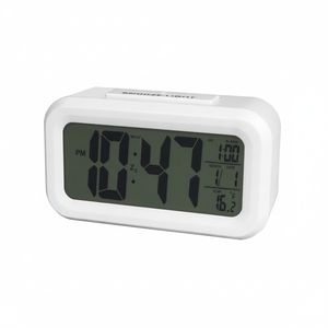 <b>Digital</b> alarm <b>clock</b> with thermometer (Electro DH 93.311/B) - Product Image 2