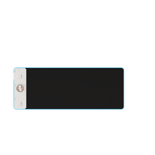 Led Mouse Pad with Wireless Charging 2026 Arrival Personalized Gaming Mousepad with Wireless Charging