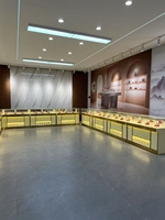 Exhibidor de Anillos de Diamantes con Iluminación LED y Logotipo Personalizado, Impermeable, Exhibidor de Relojes, Celulares, Pulseras, Collares, Vitrina de Vidrio