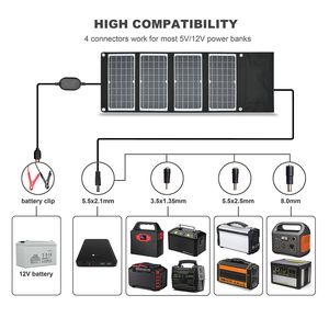 <span class=keywords><strong>Kit</strong></span> de <span class=keywords><strong>panneau</strong></span> <span class=keywords><strong>solaire</strong></span> flexible 40W avec contrôleur PWM 10A - Chargeur de maintien de batterie <span class=keywords><strong>12V</strong></span> pour voiture, bateau, <span class=keywords><strong>camping</strong></span>-<span class=keywords><strong>car</strong></span>, moto - Product Image 6