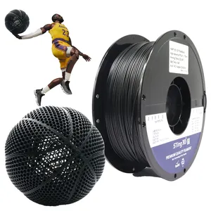 Sting3D 3d Printed Basketball Airless Basketball 1 Of A Kind 175mm Pla Filament