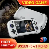 Console de jeu portable rétro avec écran IPS de 4,3 pouces, système Linux, 15000 jeux, WiFi, 10000 jeux intégrés, OEM ODM en gros