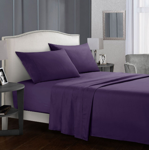 Vente en gros d'ensemble de quatre pièces de <span class=keywords><strong>draps</strong></span> et de chapeaux de couleur unie classique pouvant être personnalisé ensemble de quatre pièces de couleur unie pour hôtel et maison - Product Image 6