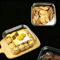 Herbruikbare scharnierende plastic clamshell verpakking doos transparant PET PP fruit groente voedselcontainer