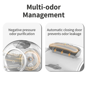 Caja de Arena Inteligente para Gatos con Diseño Nuevo OEM, Inodoro Autolimpiable para Gatos con Aplicación Tuya - Product Image 3