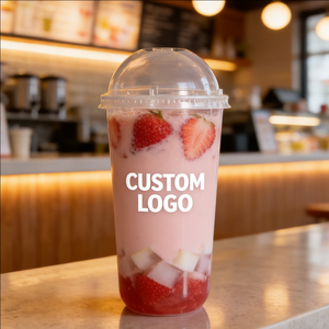 Vasos de Plástico en Forma de U para Bebidas Congeladas, 250ml, 300ml, 400ml, Contenedores Desechables para Llevar Bebidas Frías - Product Image 1