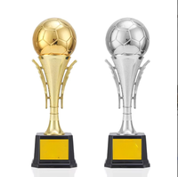 Trophées personnalisés en gros sur le thème du sport, trophées créatifs en forme de boule de verre, médaille d'or, médaille d'argent, médaille de bronze