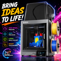 Centauri Carbon 2 Combo Printer 3D Baru CoreXY 500mm/s Kecepatan Tinggi Pencetakan Multiwarna PLA Kanvas Pencetakan Otomatis Penuh 350C