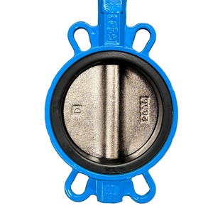 Válvula Borboleta de Haste em Ferro Dúctil com Vedação Suave e Assento EPDM, Tipo Wafer com Alavanca, Atacado para Fabricantes - Product Image 3