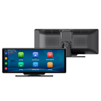 Maustor 10,26 pulgadas Android Auto Carplay REPRODUCTOR DE DVD para coche con pantalla IPS compatible con WiFi/BT/TF tarjeta reproductor Multimedia para Radio de coche
