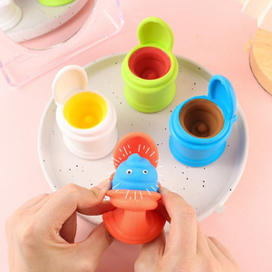 2025 Funny Tiktok TPR <b>Fun</b> Game Toilet Cup Squishy Fidget Decompression Toy Vent Ball for Kids Gifts - Product Image 4