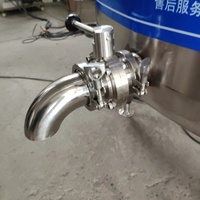 Nouveau 200L En Acier Inoxydable Brasserie Équipement Sous Pression Noyau Composants Café Lait Miel Sirop Fermenteur Réservoir