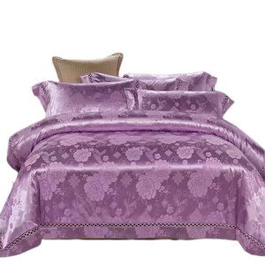 Jacquard <b>Microfiber</b> <b>Duvet</b> <b>Cover</b> Set 100% Polyester Woven OEKO-TEX Certified Hotel Modern Cal-king Size 3-Piece 1800TC Thread - Product Image 1