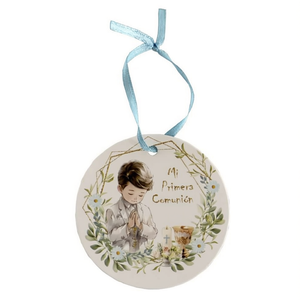 Etichette Pendenti per Prima Comunione in Carta 6,5cm 12pz Decorazione per Festa di Bambini - Product Image 1